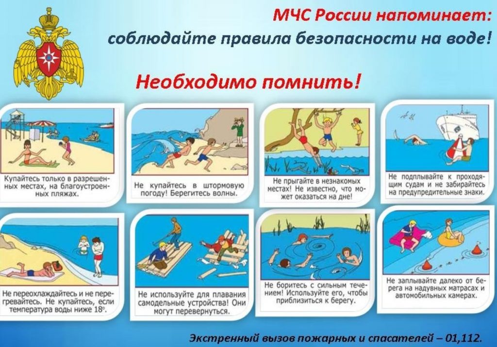 основные правила безопасного поведения на водном транспорте